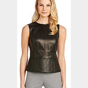 COPY - Antonio Melani leather tank top
